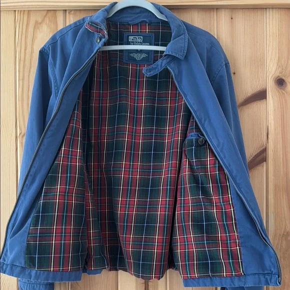 Polo Ralph Lauren Blue Jacket with Red Logo - Picture 7 of 12